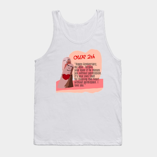 2 year anniversary Tank Top by Asepart